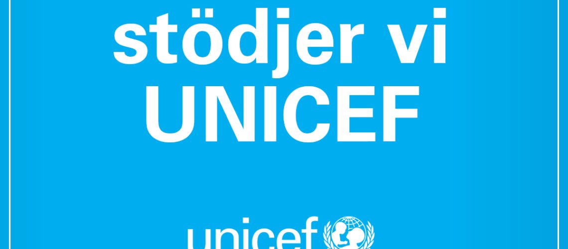 Årets julgåva går till Unicef och skolpaket för flickor